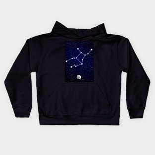 Virgo Constellation Kids Hoodie